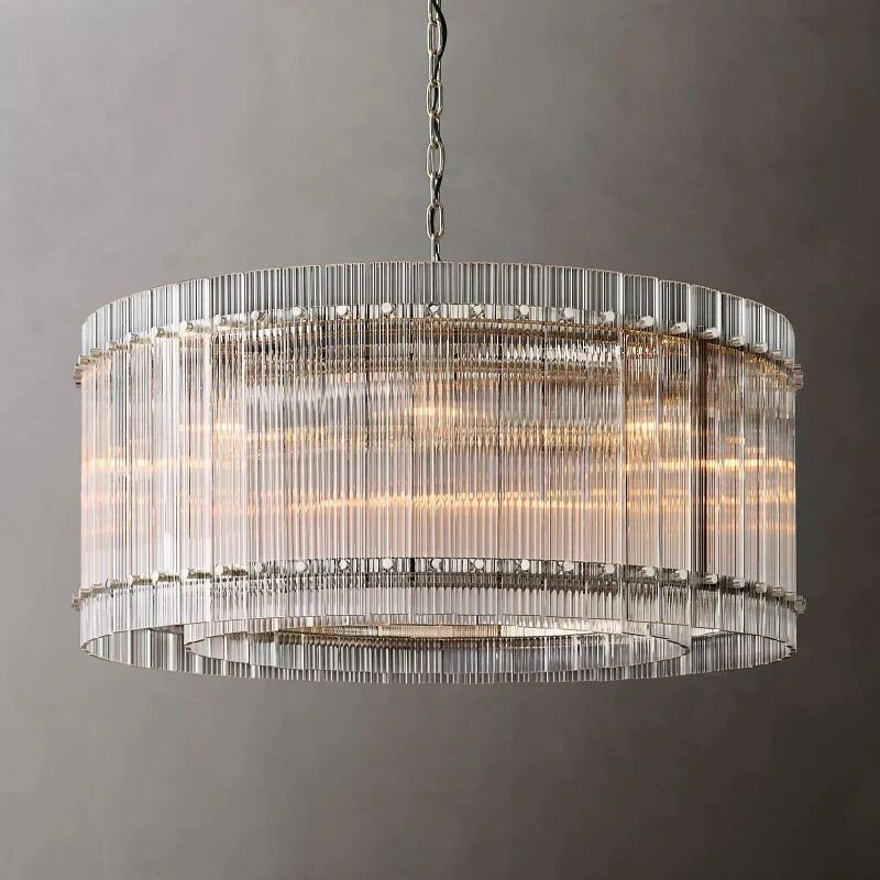 Sanma Round Living Room Chandelier 37"