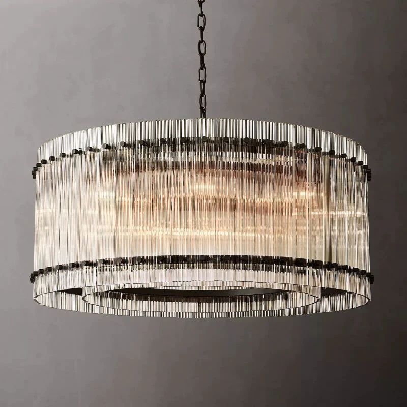 Sanma Round Living Room Chandelier 37"