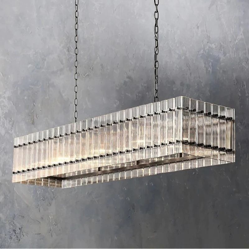 San Marco Rectangular Dining Room Chandelier 54"