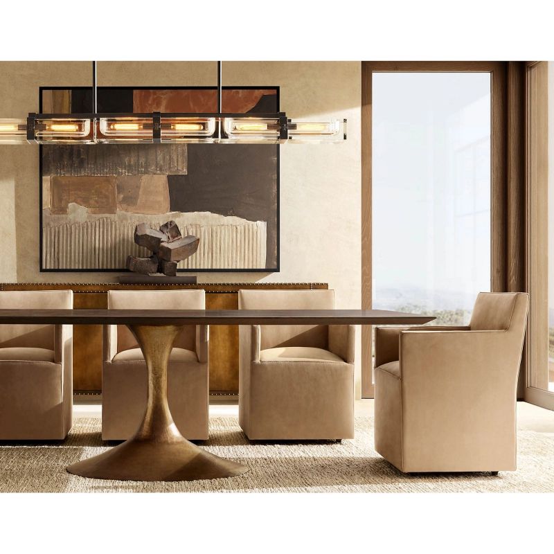 Sava Linear Dining Room Chandelier 72"