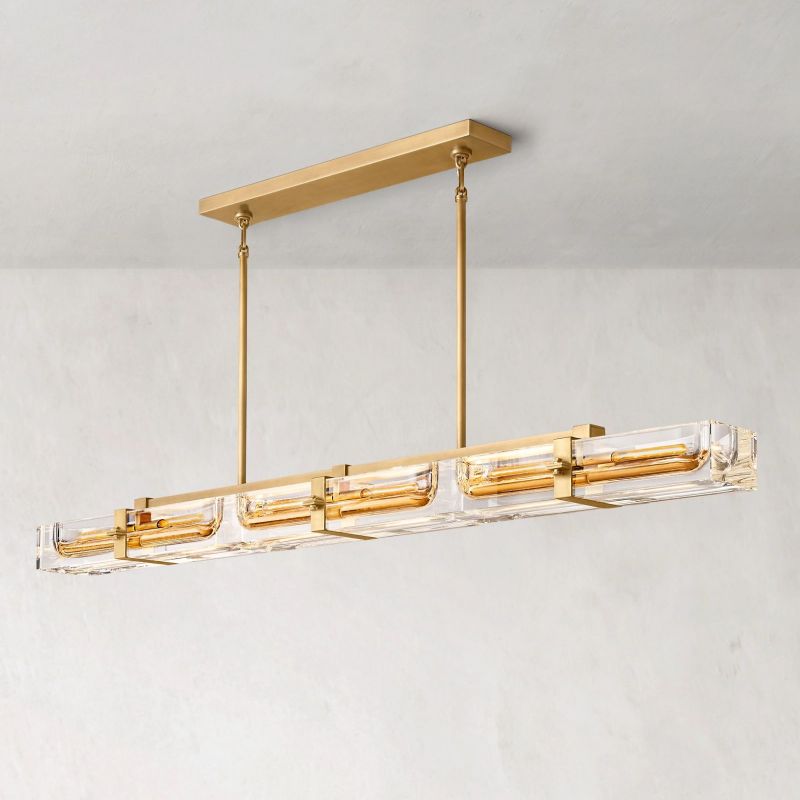 Sava Linear Dining Room Chandelier 72"
