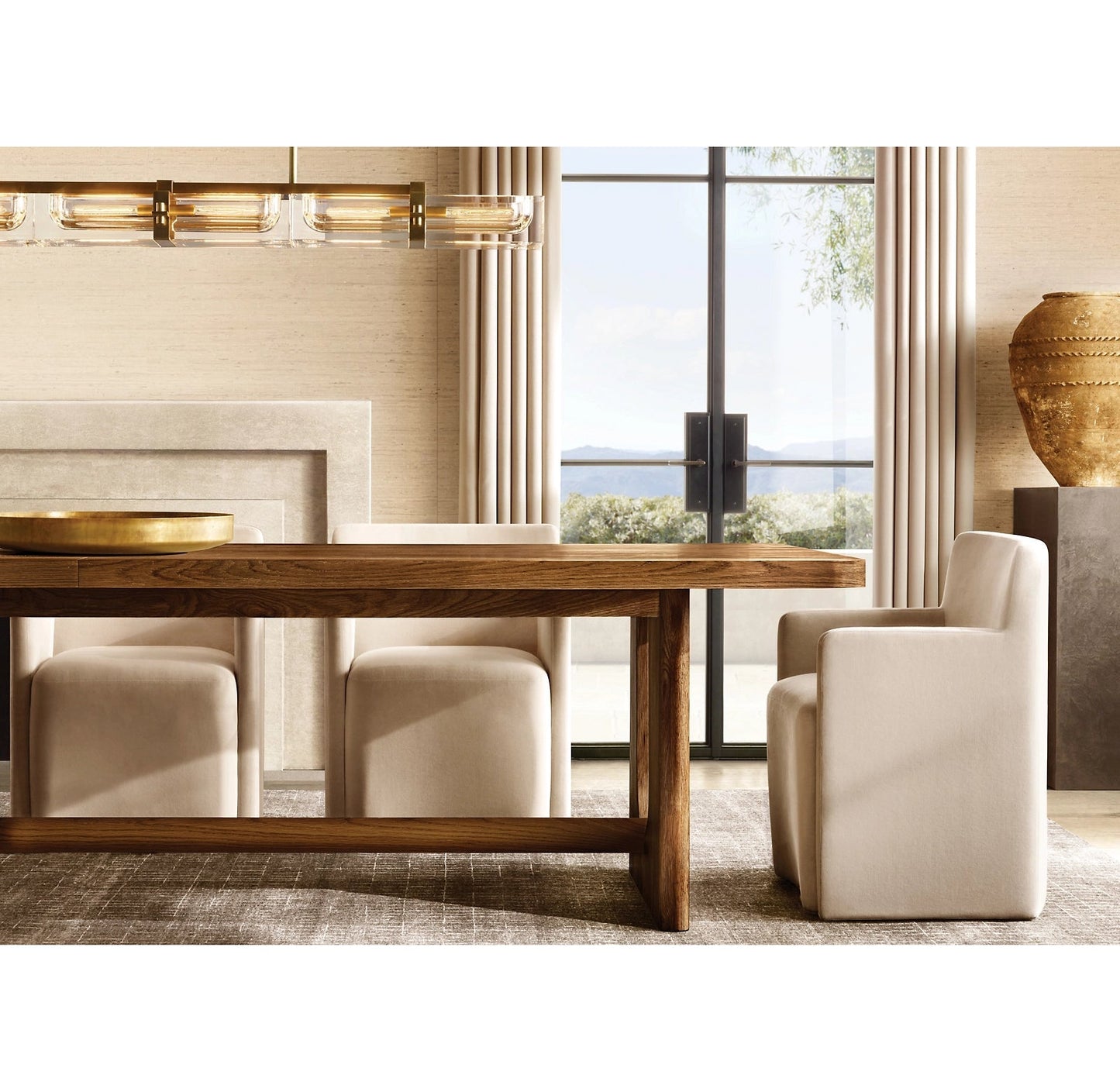 Sava Linear Dining Room Chandelier 72"