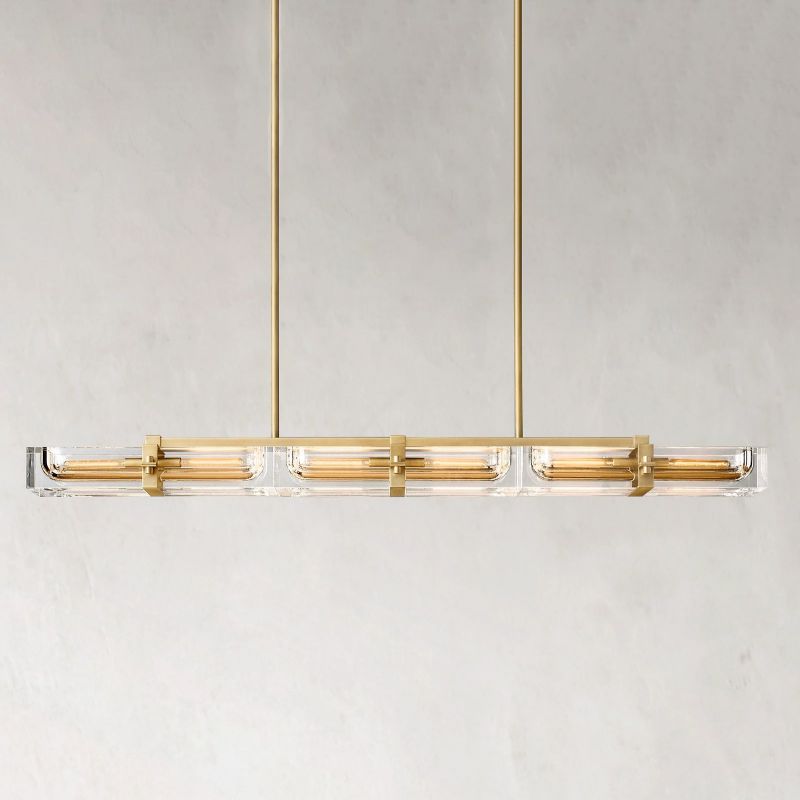 Sava Linear Dining Room Chandelier 72"