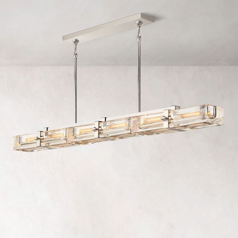 Sava Linear Dining Room Chandelier 72"