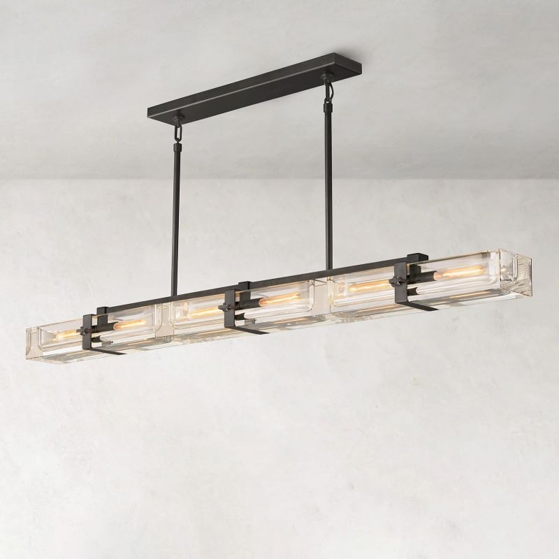 Sava Linear Dining Room Chandelier 72"