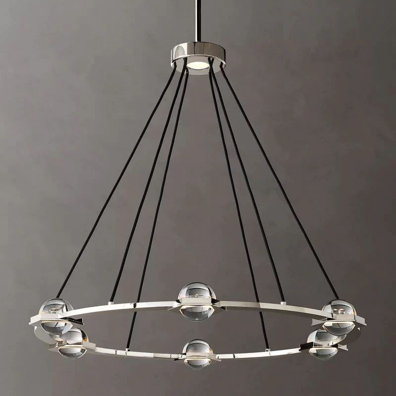 Éclatant Round Living Room Chandelier 36"