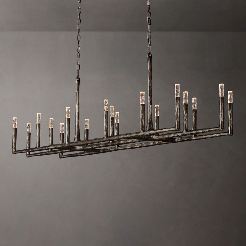 Thadeus Linear Dining Room Chandelier 96”
