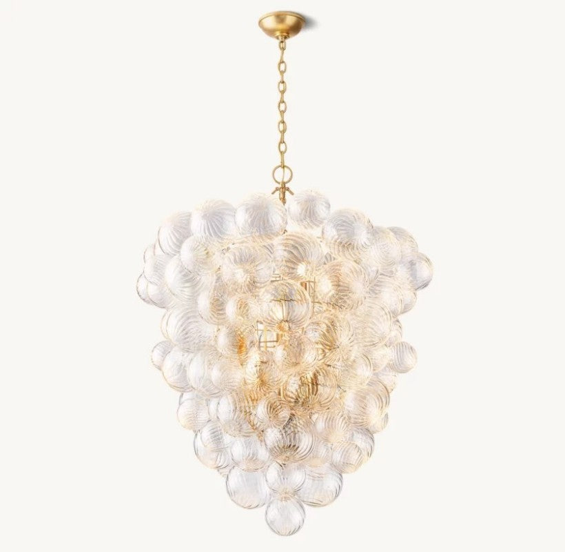 Tala Grape Glass Ball Living Room Chandelier