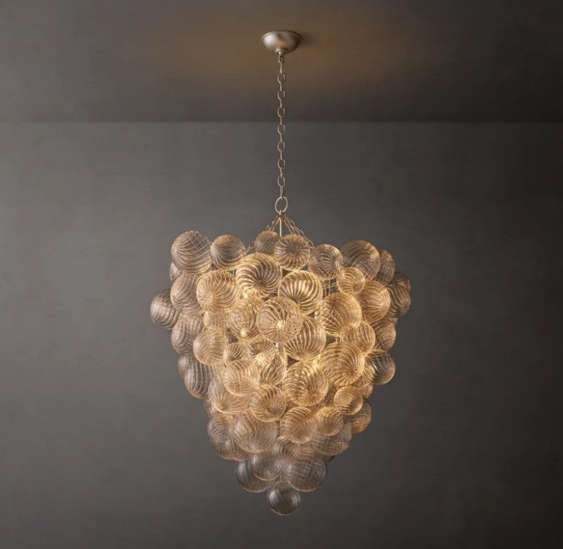 Tala Grape Glass Ball Living Room Chandelier