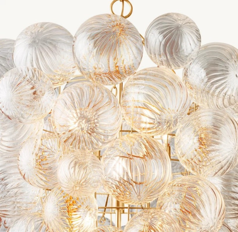 Tala Grape Glass Ball Living Room Chandelier