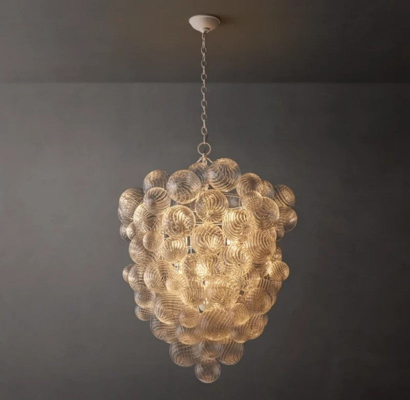 Tala Grape Glass Ball Living Room Chandelier