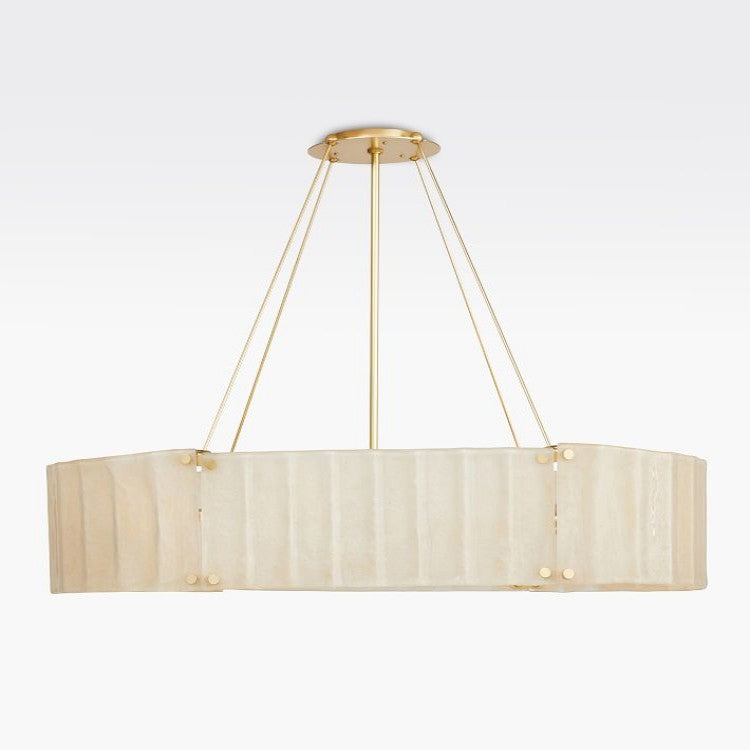 Willamette Oval Crystal Chandelier 48"