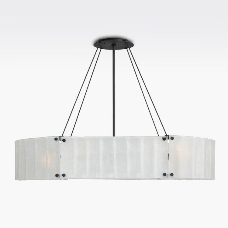 Willamette Oval Crystal Chandelier 48"