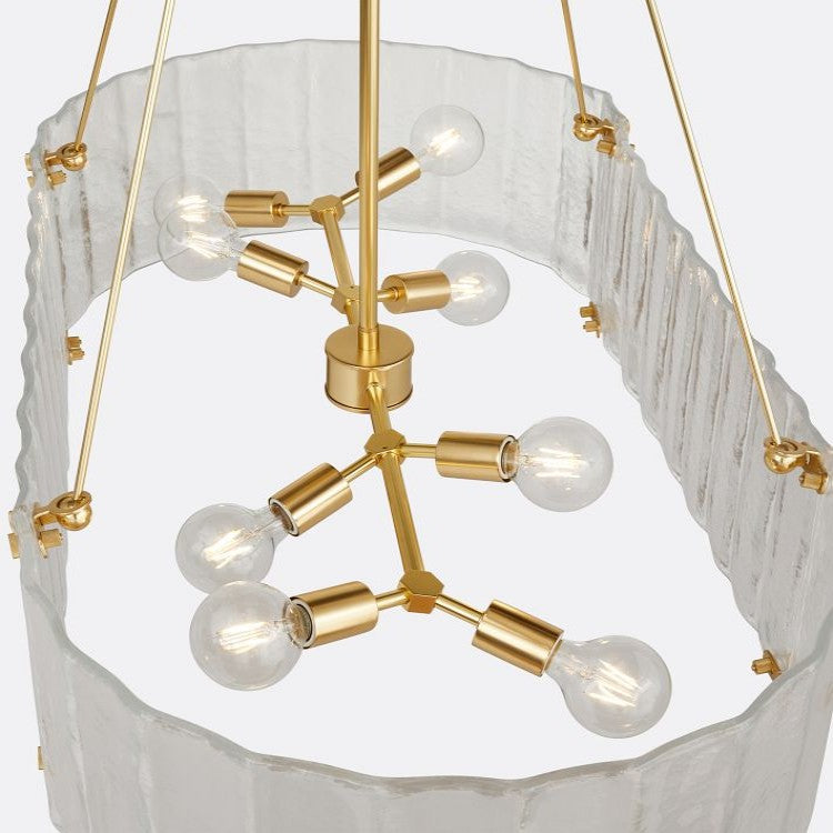 Willamette Oval Crystal Chandelier 48"