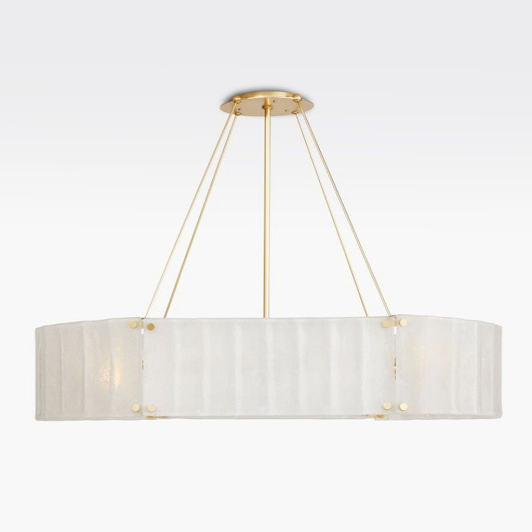 Willamette Oval Crystal Chandelier 48"