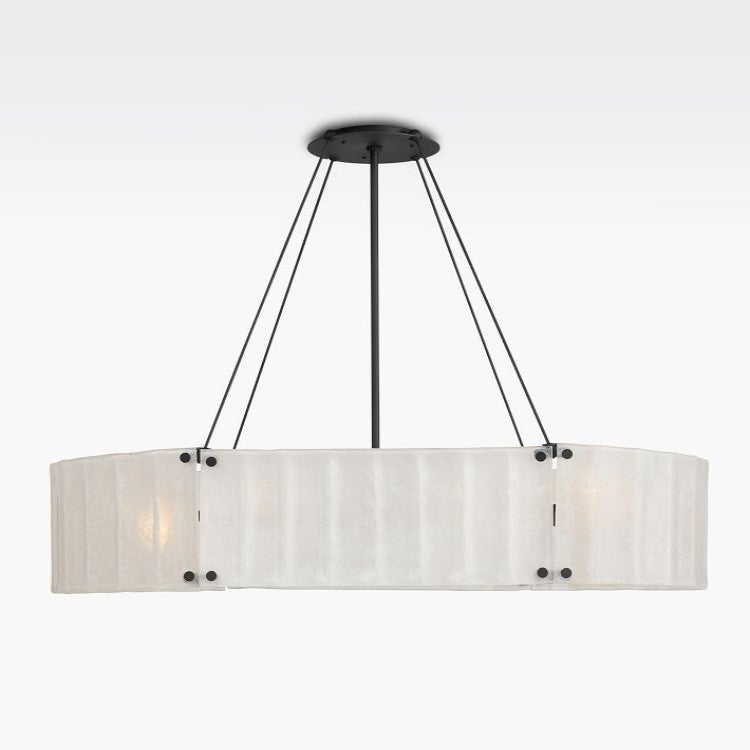 Willamette Oval Crystal Chandelier 48"