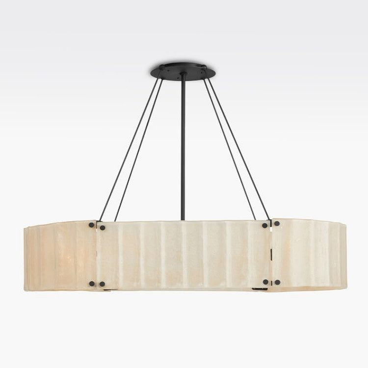 Willamette Oval Crystal Chandelier 48"