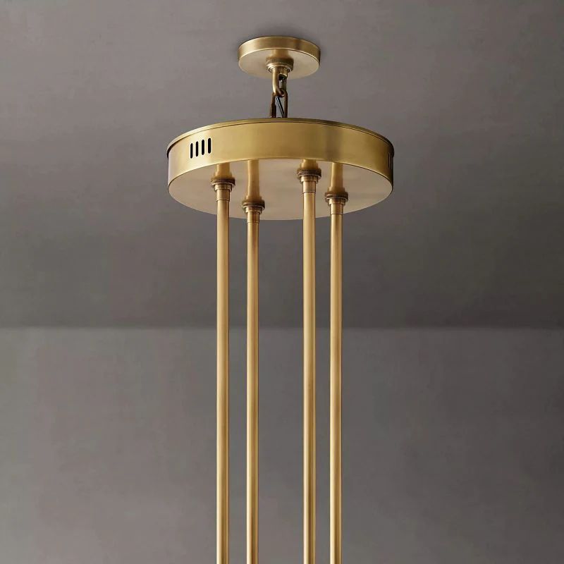 Arcachon Round 2-Tier Chandelier 60" For Living Room
