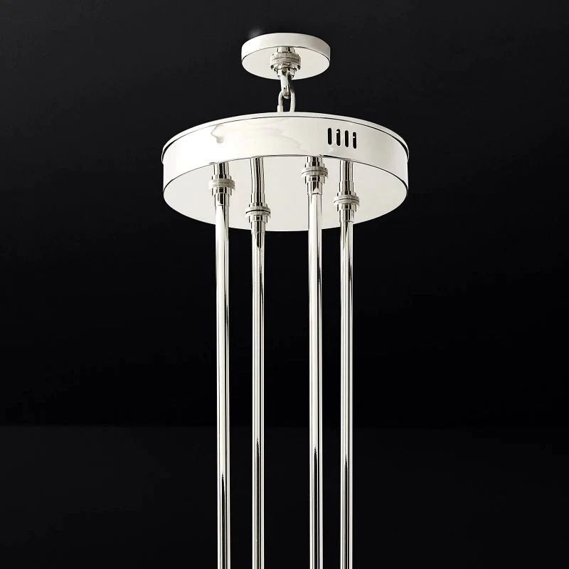 Arcachon Round 2-Tier Chandelier 60" For Living Room