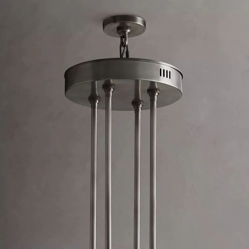 Arcachon Round 2-Tier Chandelier 60" For Living Room
