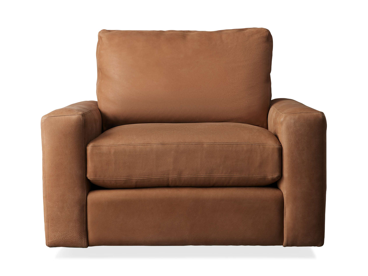 Remington Leather Swivel Chair