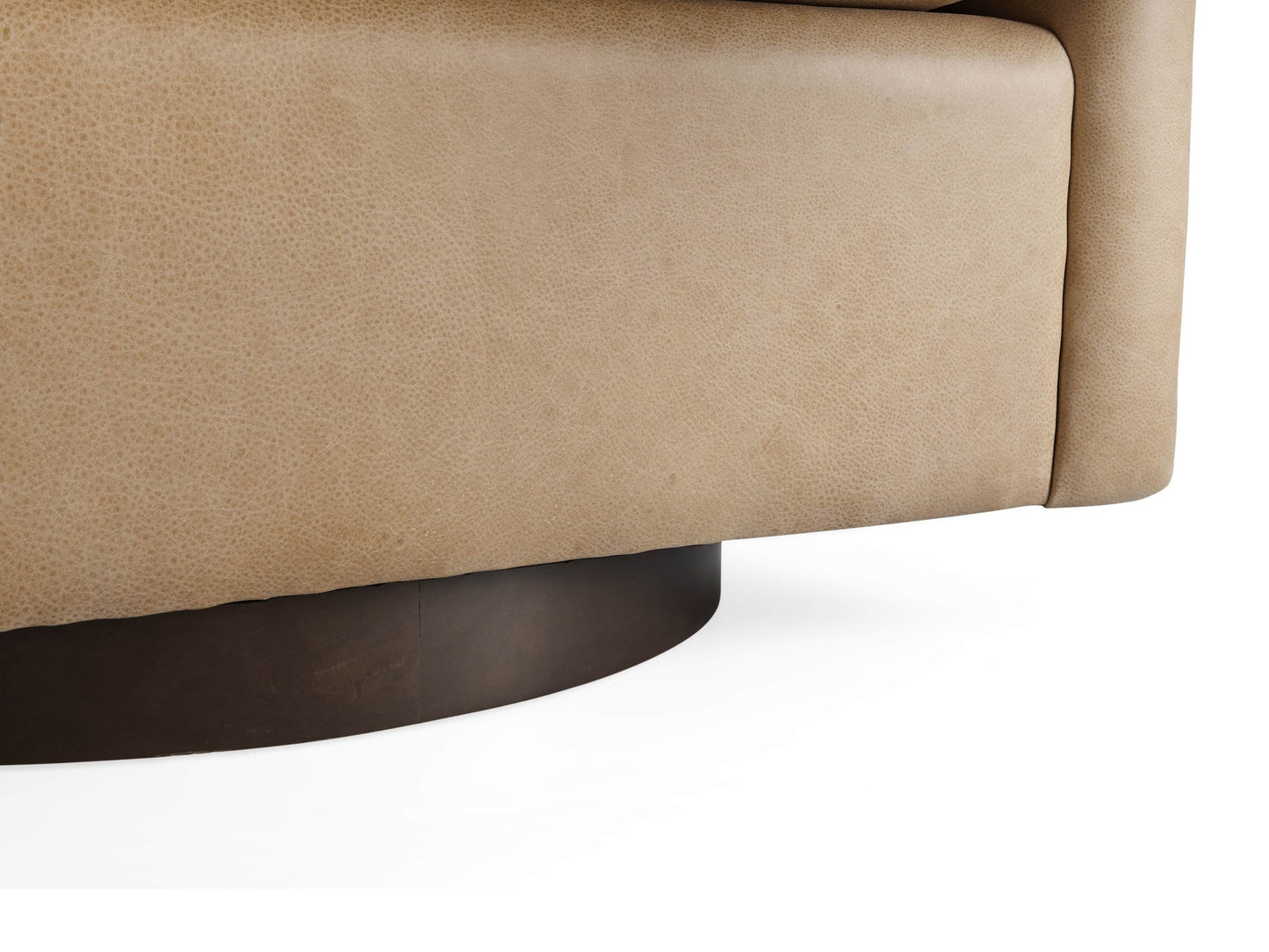 Bowan Leather Swivel Chair