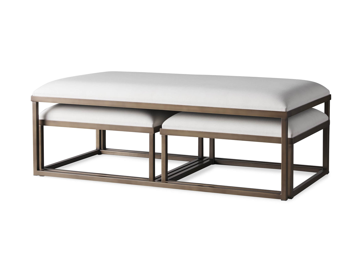 Palmer Upholstered Nesting Ottoman