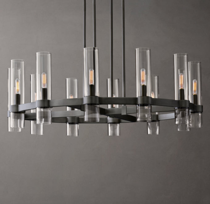 Ravelle Round Chandelier 36"