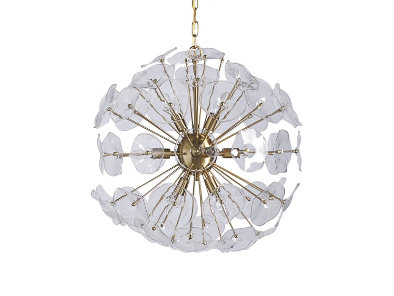 Lili Glass Round Chandelier