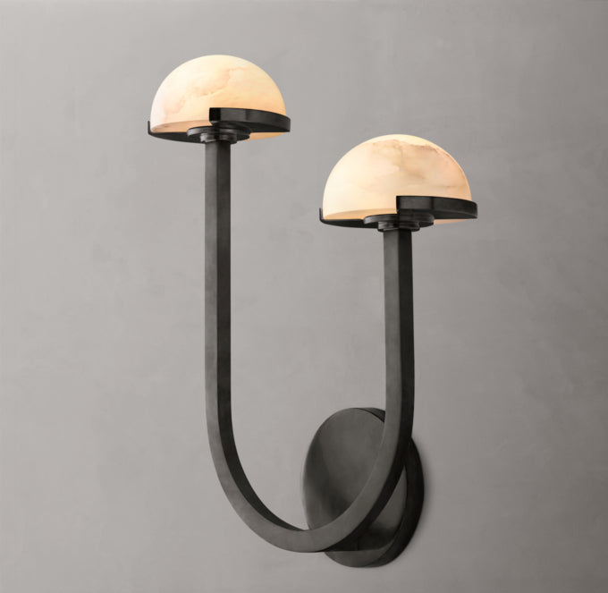 Pedra Double Sconce - Right