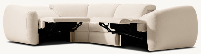 Monceau Recliner Modular 4-Piece L-Sectional