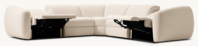 Monceau Recliner Modular 5-Piece Corner Sectional