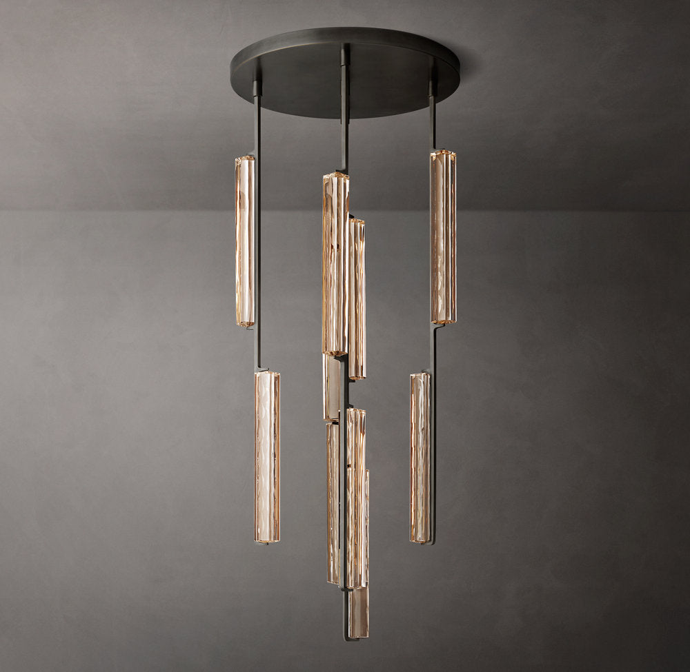 Audubon Crystal Round Chandelier 24"