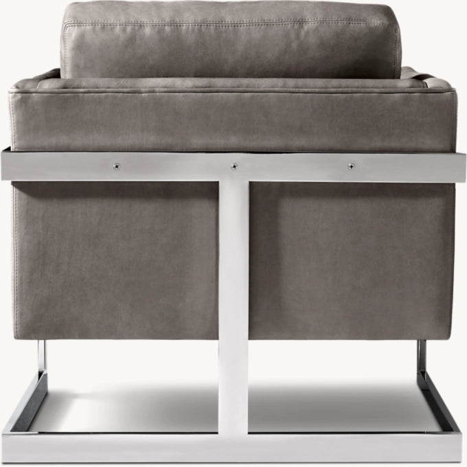 Milo Baughman Model #3426 Leather Chair, 1968