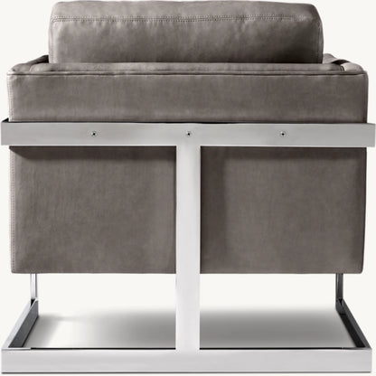 Milo Baughman Model #3426 Leather Chair, 1968