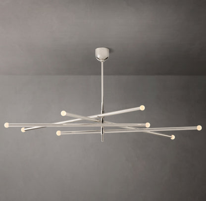 Rousseau 8-Light Mobile Orb Chandelier
