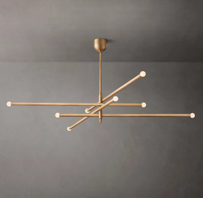Rousseau 8-Light Mobile Orb Chandelier