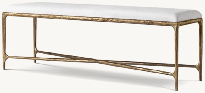 Thaddeus Fabric End-Of-Bed Bench