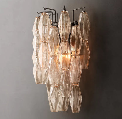 Chiara Clear Glass Sconce