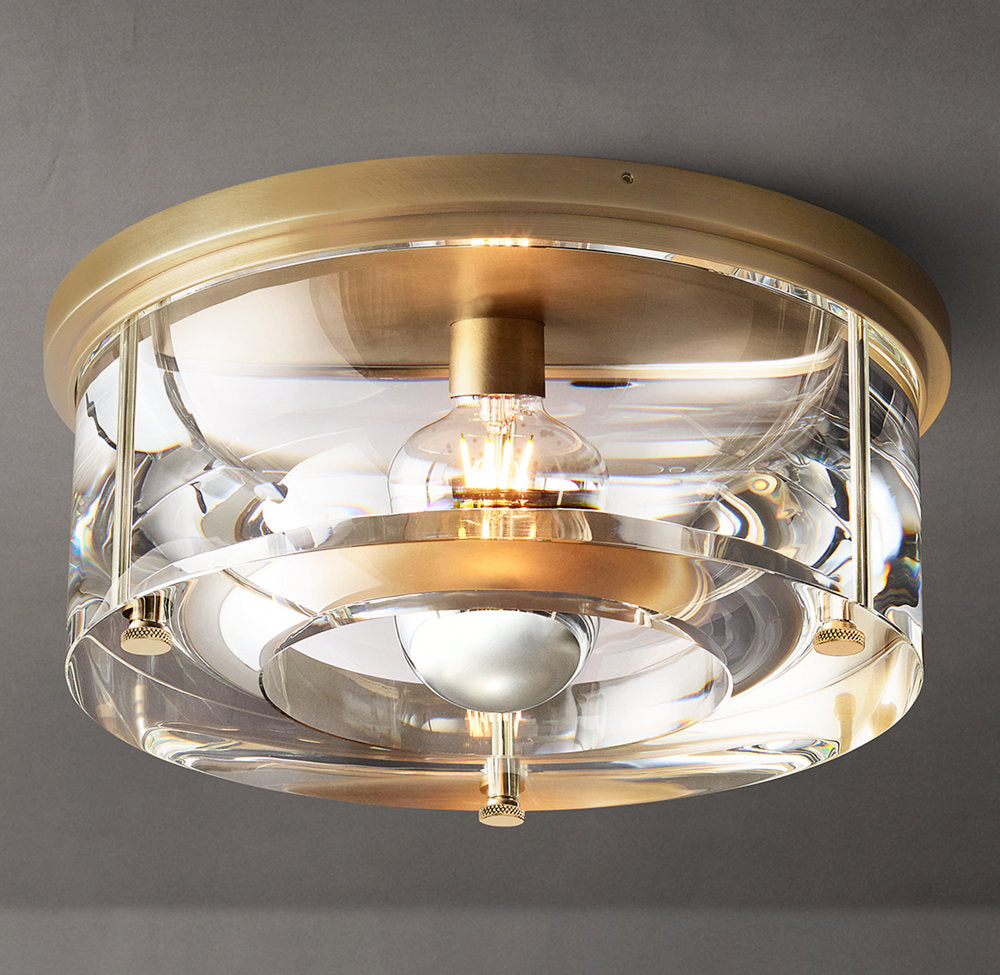 Savile Round Flushmount