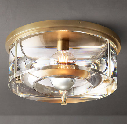 Savile Round Flushmount