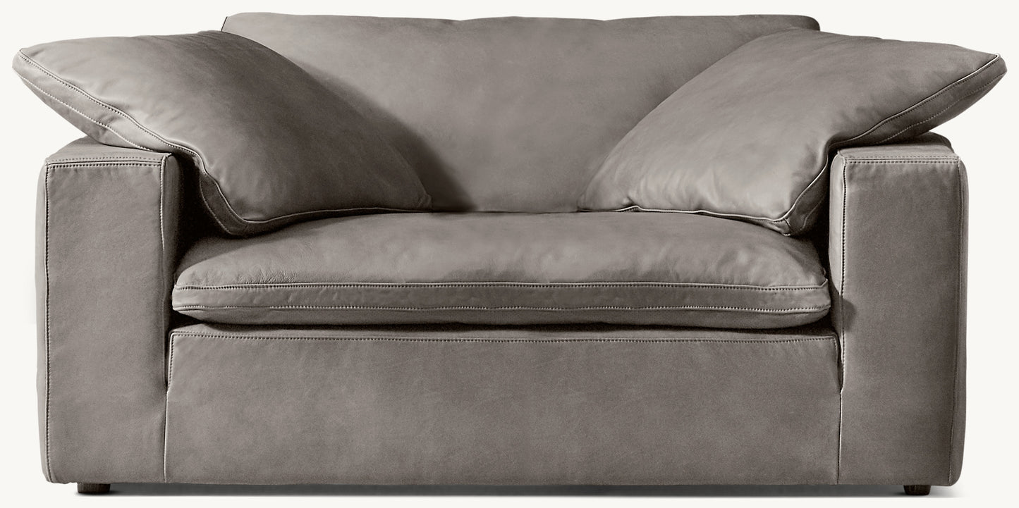 Cloud Leather Chair-and-a-Half