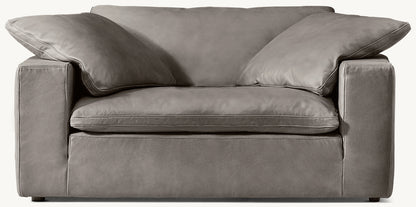 Cloud Leather Chair-and-a-Half
