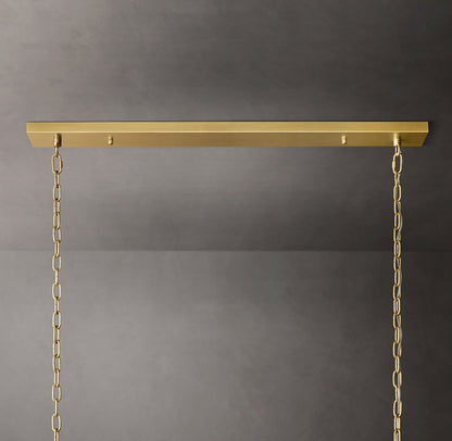 San Marco Rectangular Chandelier 72"
