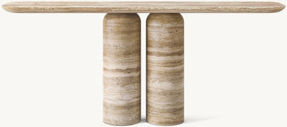 CUPOLA CARVED CONSOLE TABLE