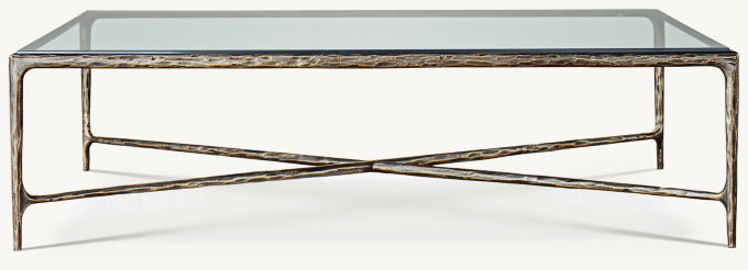 Thaddeus Glass Square Coffee Table