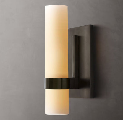 Ravelle Milk Glass Sconce