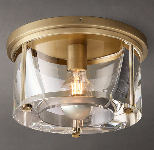 Savile Round Flushmount