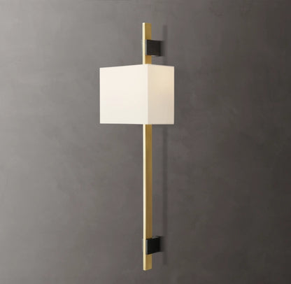 Vela Rectangular Bar Sconce - Rectangular Shade