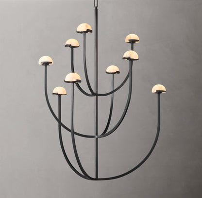 Pedra Round Chandelier 40"
